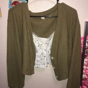 ROMWE Sweater and tank set